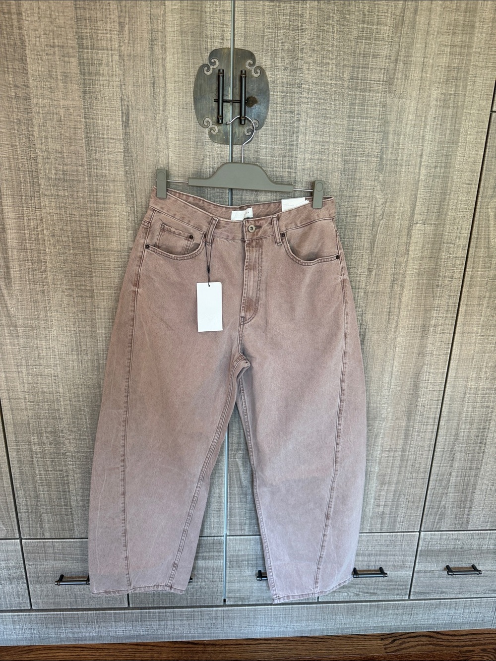 Zara Mid Rise Baggy Balloon Jeans